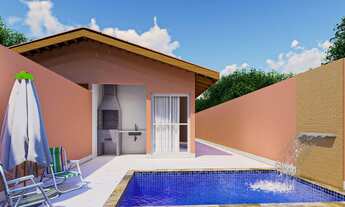 Imagem: Casa a venda com piscina, litoral sul, com