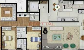 Imagem 3: Apartamento com 4 Quartos à Venda no LUMINA, Setor Marista, Goiânia, 221 m2 por R$ 2.084.0