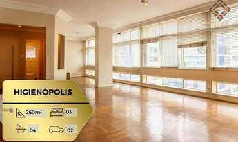Imagem 1: Apartamento com 3 dormitórios à venda, 260 m² por R$ 2.580.000 - Higienópolis - São Paulo