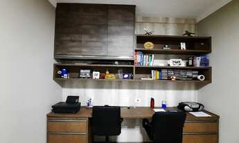 Imagem 4: Casa de condomínio sobradada 3 suítes + escritório vaga para 6 carros