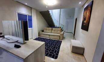 Imagem 7: Casa de condomínio sobradada 3 suítes + escritório vaga para 6 carros