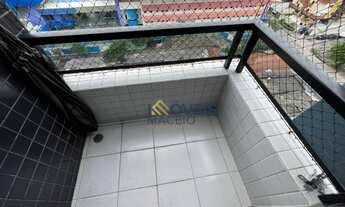 Imagem 4: Apartamento com 2 dormitórios à venda, 70 m² por R$ 370.000,00 - Ponta Verde - Maceió/AL