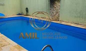 Imagem 2: LM 1CA08050 RA AMIL Aluga casa 4 dormitórios/com Piscina/368M²/Satélite/São José dos Campo