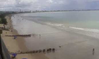 Imagem 5: Prédio. novo. apt Mobiliado. pé na areia mesmo. perfeito pra um ou duas pessoas. 99653.879