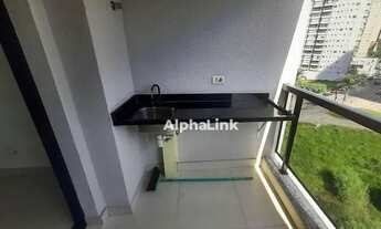 Imagem 3: Apartamento com 2 dormitórios para alugar, 48 m² por R$ 2.945,43/mês - Centro - Barueri/SP