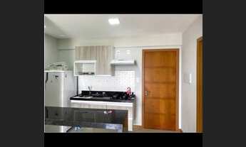 Imagem 2: Alugo loft semi mobiliado no Ed. Blue - 1 quarto - 1 vaga de garagem