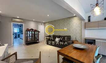 Imagem 4: Apartamento com 3 dormitórios para alugar, 119 m² por R$ 7.502,00/mês - Vila Rica - Santos