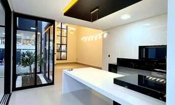 Imagem 4: EXCLUSIVIDADE, DESIGN E CONFORTO NO SETOR TRÊS MARIAS GOIÂNIA/GO Casa térrea de alto pa