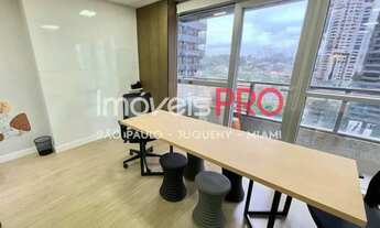 Imagem 2: Conjunto mobiliado e pronto para uso para locação com 42m² e 2 vagas no Parque da Cidade