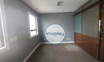 Imagem 2: Conjunto comercial com 33m², piso elevado com carpete, 02 banheiros e ar condicionado cent