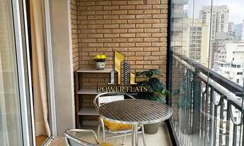 Imagem 7: Flat mobiliado no Edifício Diogo Home 1 dorm e 1 vaga em Vila Nova Conceição - São Paulo