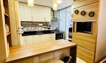 Imagem 3: 3 dormitórios com churrasqueira, 2 vagas individuais, com estrutura de Lazer