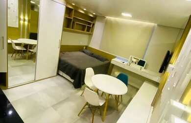 Imagem: RR9607 Studio MOBILIADO 26m² CONDOMÍNIO