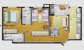 Imagem 2: Apartamento 2 dormitórios para Venda em São Caetano do Sul, Santa Paula, 2 dormitórios, 1