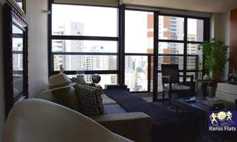 Imagem 2: Flat para locação na Vila Nova Conceição - Edifício Urbano Duplex - Cód. LOE08365