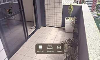 Imagem 2: AP970- Aluga apartamento Mobiliado com 3 quartos (2 suítes) , 2 vagas no Meireles