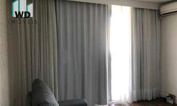 Imagem 2: Apartamento com 1 dormitório para alugar, 56 m² por R$ 4.541,97/mês - Alphaville Industria