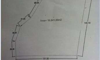 Imagem 2: Área à venda, 16841 m² por R$ 15.160.000,00 - Barigui - Araucária/PR