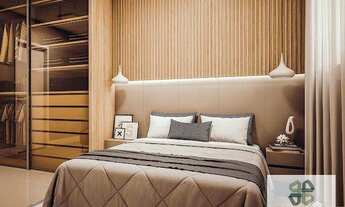 Imagem 6: Apartamento pé na areia com 2 dormitórios à venda, 75 m² por R$ 900.757 - Itacolomi - Baln