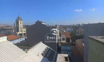 Imagem 3: Cobertura com 3 dormitórios para alugar, 85 m² por R$ 2.800,00/mês - Vila Humaitá - Santo