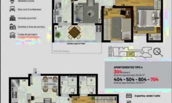 Imagem 5: Apartamento 2 Quartos - Santa Catarina