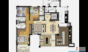 Imagem 4: Apartamento com 4 dormitórios à venda, 163 m² por R$ 2.500.000,00 - Vila Clementino - São