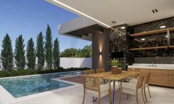 Imagem 6: Casa na planta no Condomínio Alphaville// 3 dormitórios// área gourmet completa #piscina