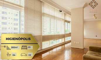 Imagem 7: Apartamento com 3 dormitórios à venda, 260 m² por R$ 2.580.000 - Higienópolis - São Paulo
