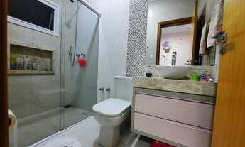 Imagem 6: Casa de condomínio sobradada 3 suítes + escritório vaga para 6 carros