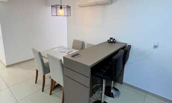 Imagem 7: Apartamento semi mobiliado, 2 quartos, sacada com churrasq em Areias São José 325.000,00