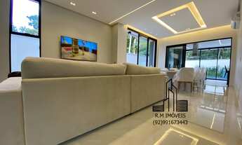 Imagem 5: Casa Alto Padrão Condomínio Alphaville 04/Dúplex Semi Mobiliada 04 Suítes/Área Gourmet e P