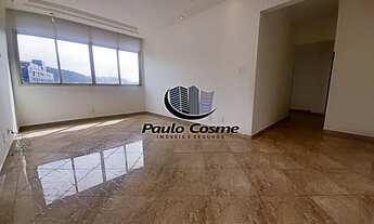 Imagem 2: Apartamento para aluguel possui 120 metros quadrados com 3 quartos em Campo Grande - Santo