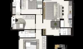 Imagem 5: Apartamento padrão - Jundiaí