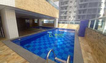 Imagem 2: Apartamento com 2 dormitórios à venda, 86 m² por R$ 520.000 - Canto do Forte - Praia Grand