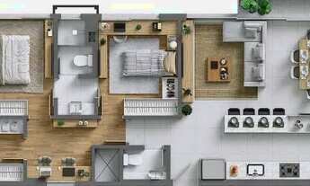 Imagem 6: Apartamento para venda possui 107 metros quadrados com 3 quartos em Bigorrilho - Curitiba