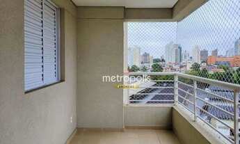 Imagem 3: Apartamento com 3 dormitórios para alugar, 83 m² por R$ 4.143,89/mês - Jardim do Mar - São