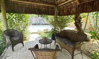 Imagem 7: Chácara com área privativa de 1050m²; Casa de 100m²; Piscina; Área gourmet e muitas benfei