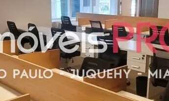 Imagem 7: Andar inteiro mobiliado na região da Berrini com 344m² em condomínio com boa imagem corpor