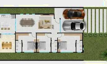 Imagem 7: R$ 930.000,00 - CASA NOVA NO TERRAS ALPHAVILLE 3