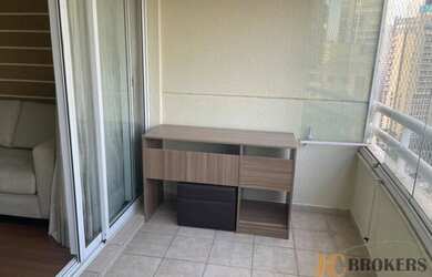 Imagem 5: Apartamento mobiliado com 112m² de área útil, 2 vagas, living, varanda, 4 dormitórios send