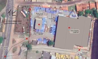 Imagem: Galpão / Excelente Área na BR 135 - KM14