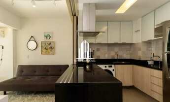 Imagem 2: Apartamento á venda em Pinheiros com 1 suíte, 1 vaga, próximo ao metrô - Semi Mobiliado