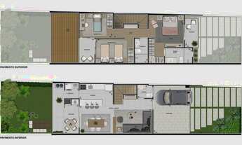 Imagem 5: Lançamento Sobrado à venda, Sabará I - 3 Quartos sendo 1 suíte - Lavabo - Varanda - Sala c