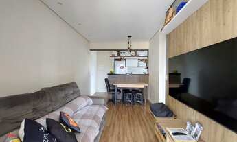 Imagem 2: Apartamento para venda possui 53 metros quadrados com 2 quartos e suíte