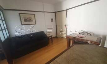 Imagem 5: Flat Champs Elysees com 32m² contendo 1 dormitório e 1 vaga de garagem para locação no cen