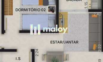 Imagem 5: Apartamento para Venda em Cascavel, Cancelli, 2 dormitórios, 1 banheiro, 1 vaga