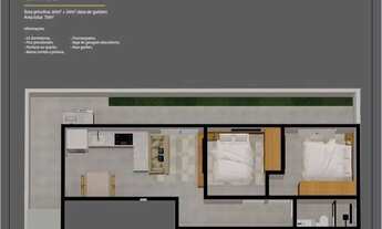 Imagem 7: Apartamento para Venda em Florianópolis, Ingleses do Rio Vermelho, 1 dormitório, 1 banheir