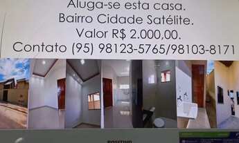 Imagem: Aluga- se casa no bairro cidade satelite