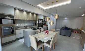 Imagem 7: Apartamento MOBILIADO, DECORADO E PLANEJADO COM 3 SUÍTES - VISTA MAR E CHURRASQUEIRA NA SA