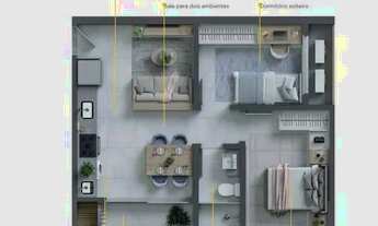 Imagem 3: Imóvel para venda possui 50 metros quadrados com 1 quarto em São Judas - Itajaí - SC